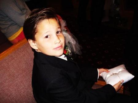 Roman in Lauren's wedding 3/08