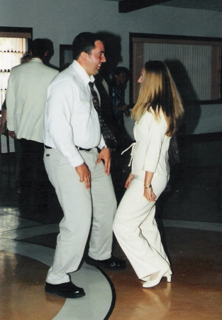 kirk and heather cutting a rug