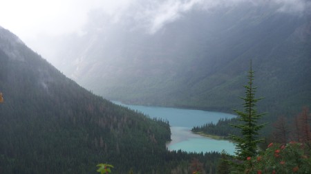 Upper kintla lake camp spot