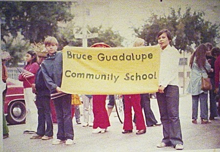 Bruce Guadalupe Parade Banner