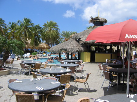 Curacao Pool Area and beach