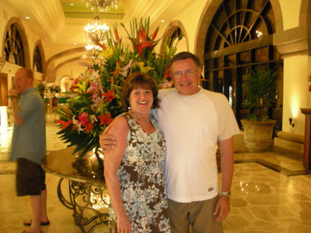 Me with Wife Kathy in Mexico