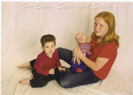 All 3 kids: Evan, Sean, and Sarah