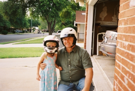 Ready to ride the Vespa