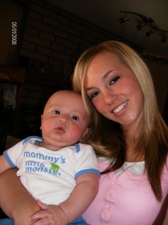 Step Daughter Amy and Grandson Justin