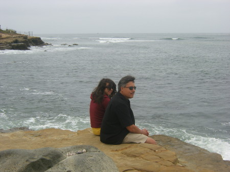 Marissa and Mark at Cabrillo National Monument