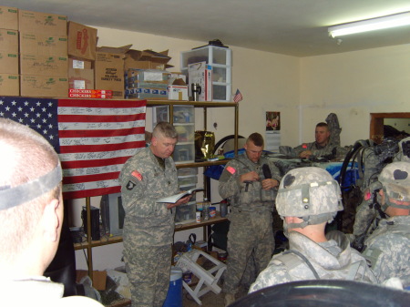 Pre-Mission Devotional In Baghdad