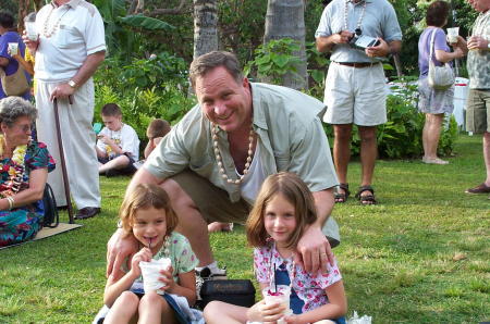 Hailey, Me, & Riley Easter 2002 Oahu