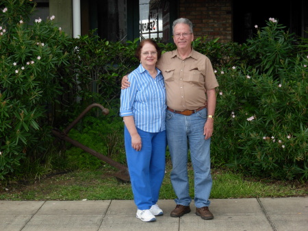 Joy and Joel in Galveston, July 2007