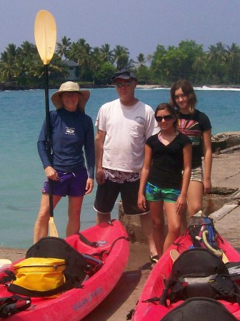 Kayaking Kealakekua Bay
