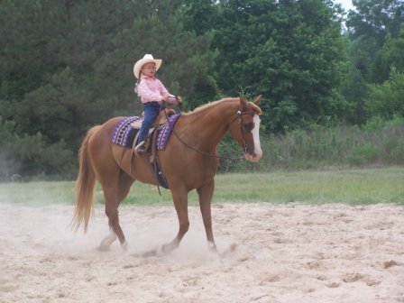 Kayla's 1st horse show 2005