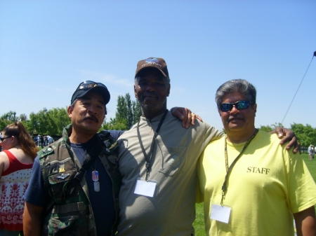 Classmates at the Moving Wall, Stockton, CA