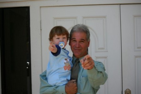 ME AND CAIDEN, MY GRANDSON