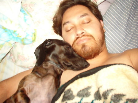 Jack and me Sleeping