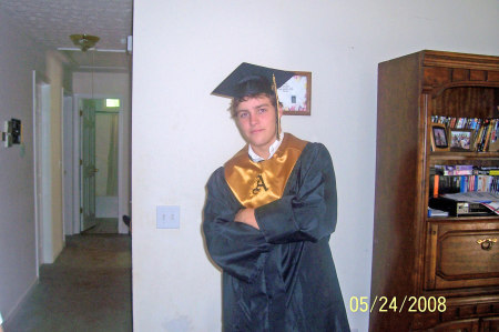 Son on his Graduation Day!