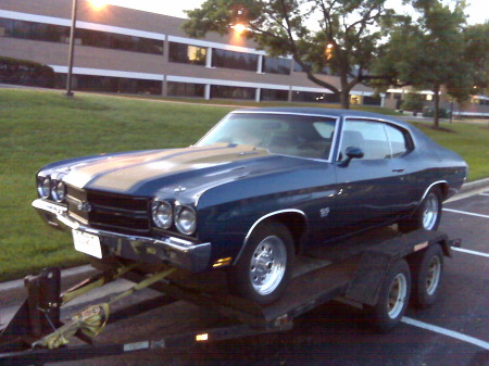 My 1970 SS Chevelle from High School
