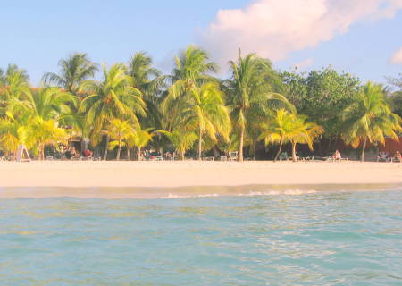 7 mile beach of Negril