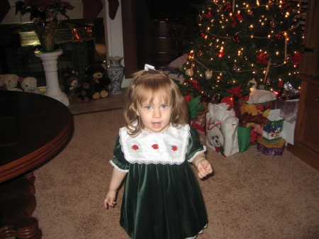 Baby Christmas 2007