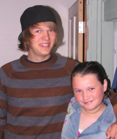 River & Chelann First day of School 2007