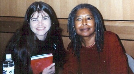 Me and the amazing Alice Walker