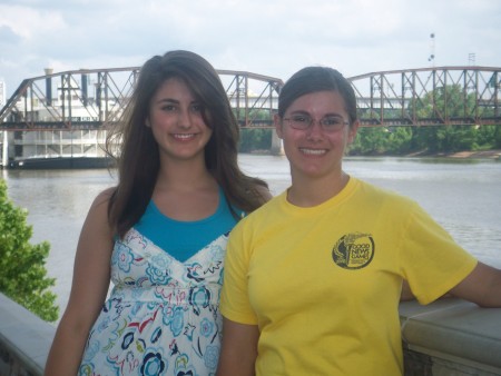 Kara & Bethany at the River