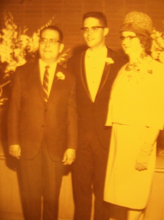 Mother, Father, Me  on my wedding day 9/25/65