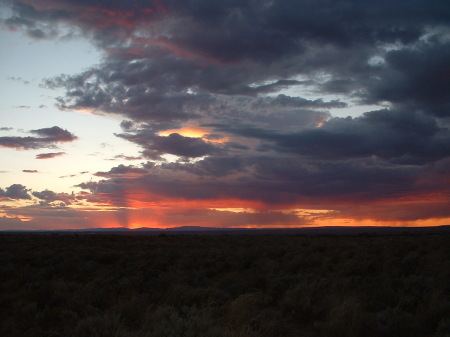 ...sunset in the Rio Grande NM Valley 9/2008