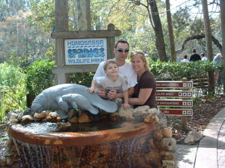 Chris, Carter and I - Florida 2008