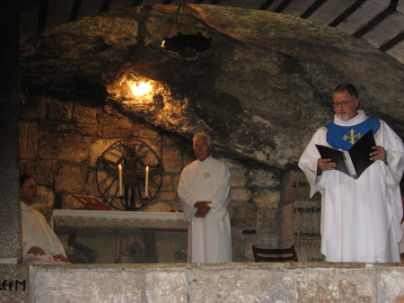 MASS IN THE GROTTO OF ST JEROME, BETHLAHEM