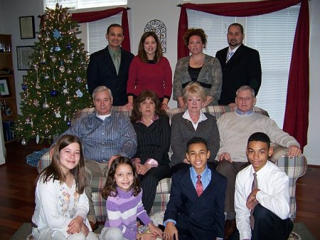 All family members Christmas 2006