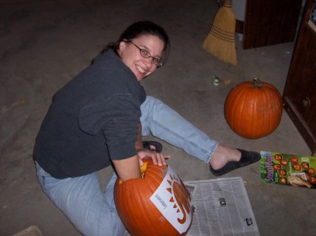 pumpkin carving 012