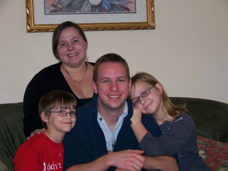 Marla's Family at Christmas 2009