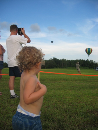 Hot air balloons