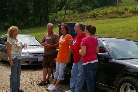 Leslie, Terry, Chris and Donnie