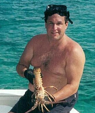 Lobster caught off Palm Beach Florida