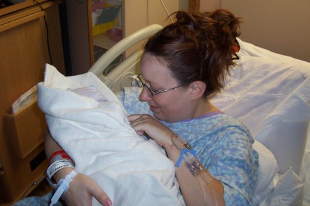 Right after Kaitlyn was born.
