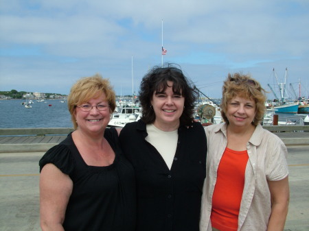 Margo, Ada Jo and Brenda Cape Cod July 2008