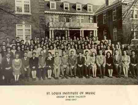 Students with Faculty 1946-1947