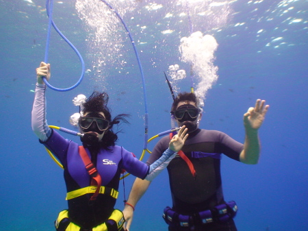 Snorkeling at Molokini Crater, Maui, Hawaii