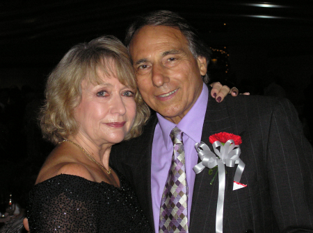 At my 50th reunion 2006 with my wife, Barbara