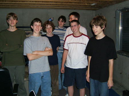 The kids having a LAN party a few years back