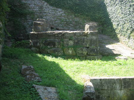 Etruscan ruins in Fiesole