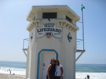 Cheryl and I Laguna Beach Summer 2008