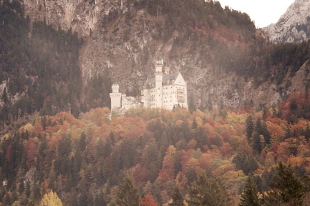 Neuswanstein Castle in Bevaria Germany