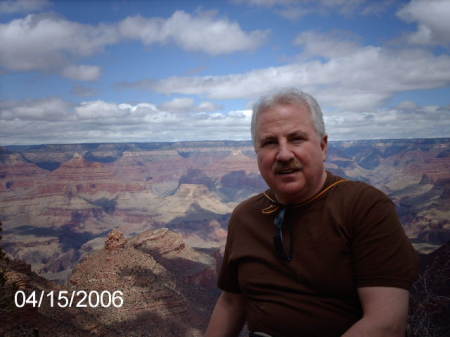 Beside the Grand Canyon in Arizona