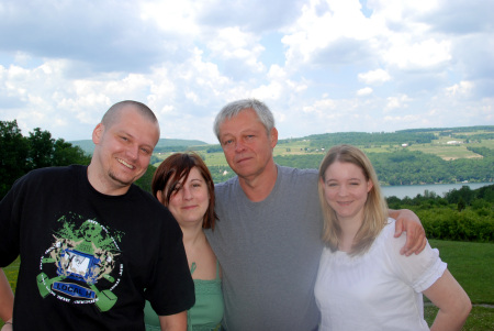 The gang at Keuka Lake