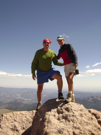 Atop Long's Peak, Colorado, Summer 2007