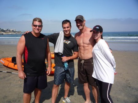 kayaking at la Jolla Shores