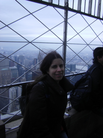 On top of the Empire State Building