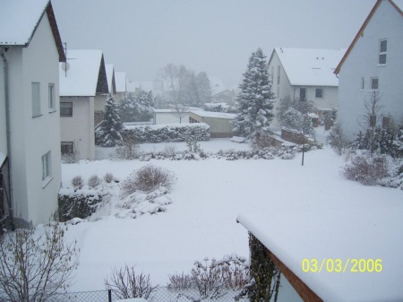 Snow day in Germany